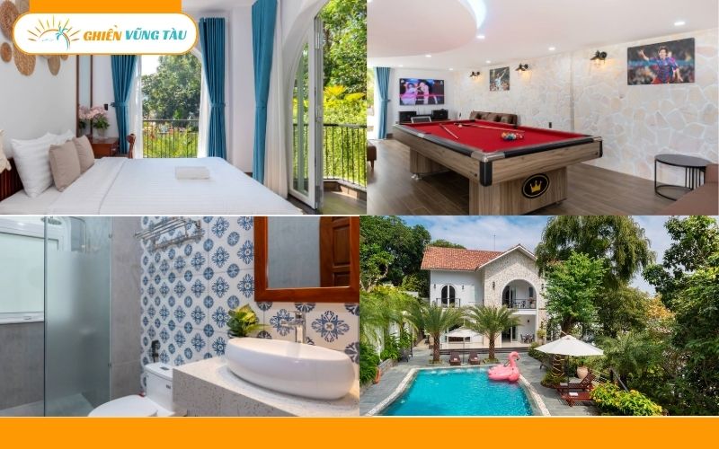 Các villa Vũng Tàu 5 phòng ngủ đẹp, tiện nghi cho nhóm đông người 11 villa vũng tàu 5 phòng ngủ