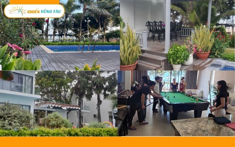 Các villa Vũng Tàu 5 phòng ngủ đẹp, tiện nghi cho nhóm đông người 12 villa vũng tàu 5 phòng ngủ