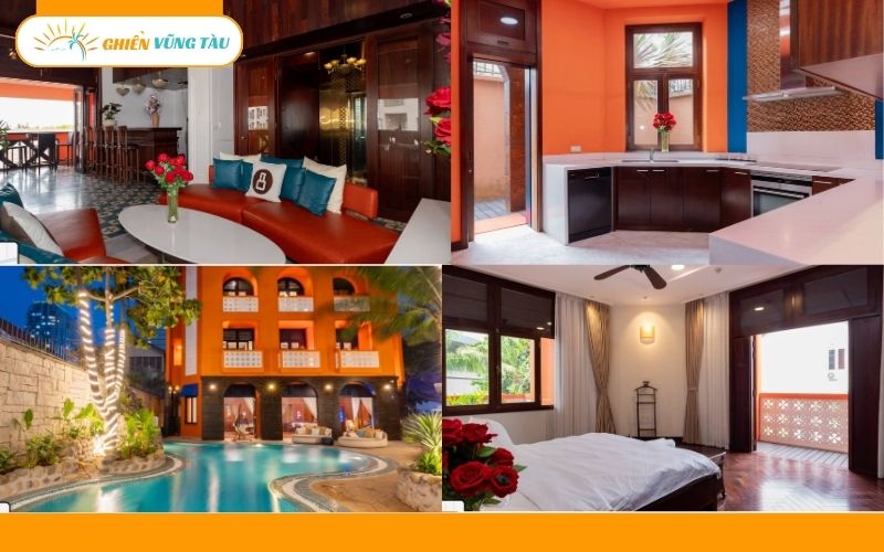 Các villa Vũng Tàu 5 phòng ngủ đẹp, tiện nghi cho nhóm đông người 15 villa vũng tàu 5 phòng ngủ