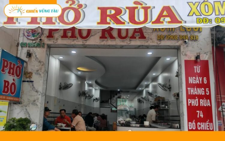 Quán Phở Rùa Vũng Tàu thơm ngon chuẩn vị cho tín đồ ẩm thực 5 phở rùa vũng tàu