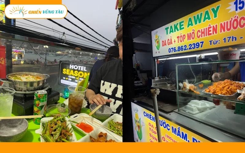 da gà chiên nước mắm ngô đồng