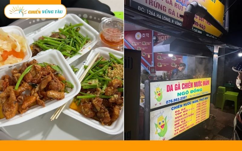 da gà chiên nước mắm ngô đồng