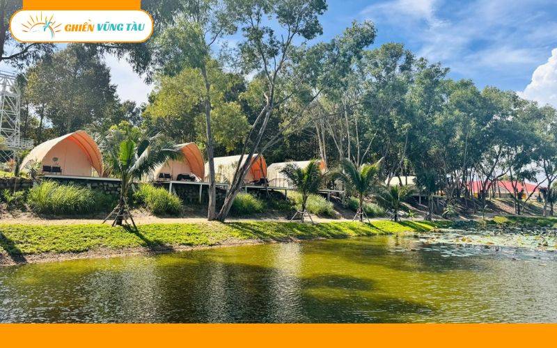 The Leaf Cafe & Glamping Vũng Tàu khu camping ven hồ cực chill 10 the leaf cafe & glamping