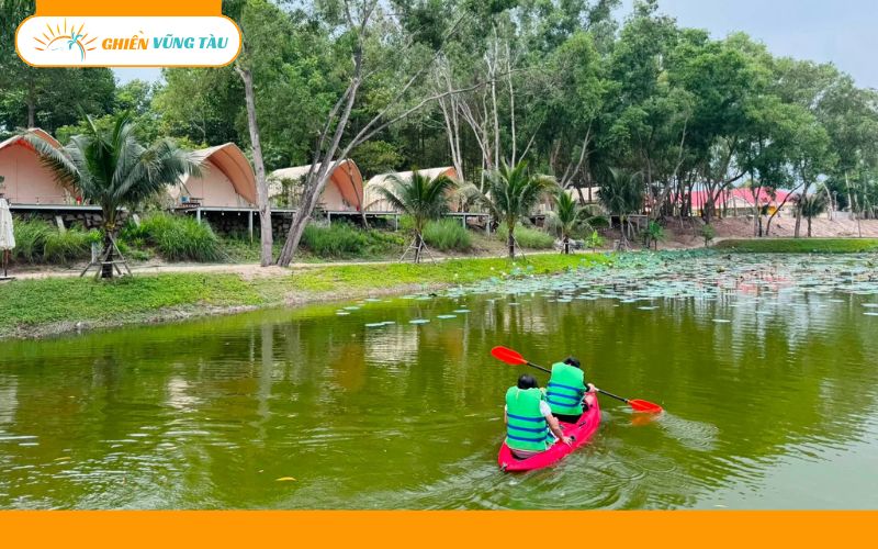 The Leaf Cafe & Glamping Vũng Tàu khu camping ven hồ cực chill 14 the leaf cafe & glamping