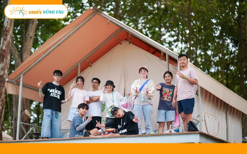 The Leaf Cafe & Glamping Vũng Tàu khu camping ven hồ cực chill 15 the leaf cafe & glamping