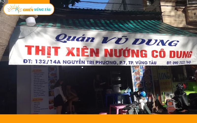 xiên nướng cô dung