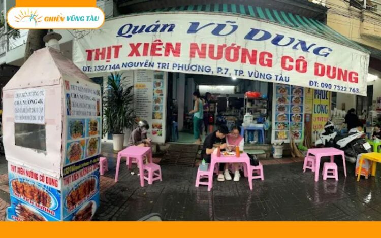 xiên nướng cô dung