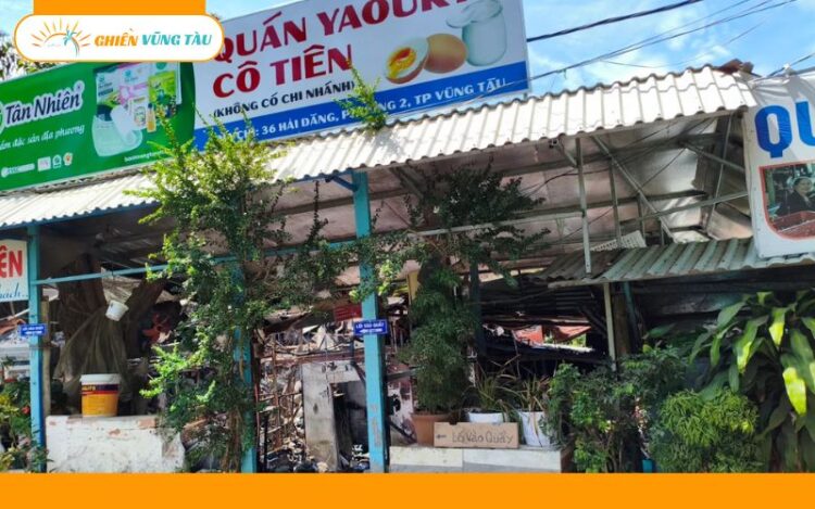 Trải nghiệm thực tế quán Yaourt Cô Tiên nổi tiếng tại Vũng Tàu 6 yaourt cô tiên