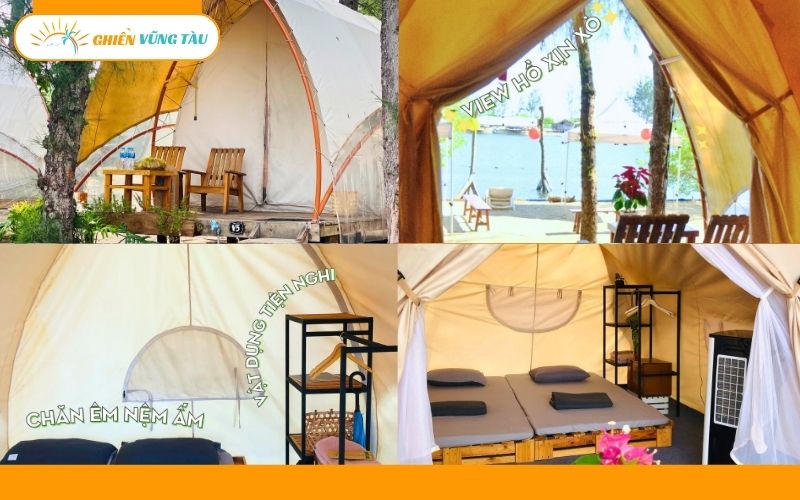 Hang Sói Glamping điểm cắm trại giữa hồ biển và rừng tại Vũng Tàu 10 hang sói glamping