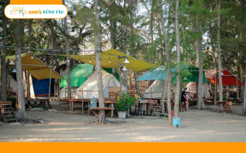Hang Sói Glamping điểm cắm trại giữa hồ biển và rừng tại Vũng Tàu 13 hang sói glamping