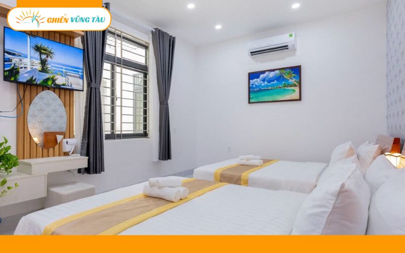 Những homestay Vũng Tàu 10 người rộng rãi tiện nghi cho nhóm đông 11 homestay vũng tàu 10 người