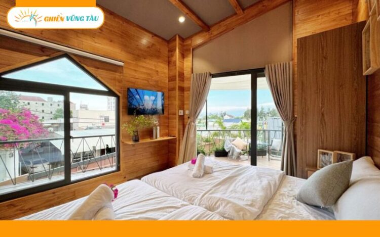 Những homestay Vũng Tàu 10 người rộng rãi tiện nghi cho nhóm đông 8 homestay vũng tàu 10 người