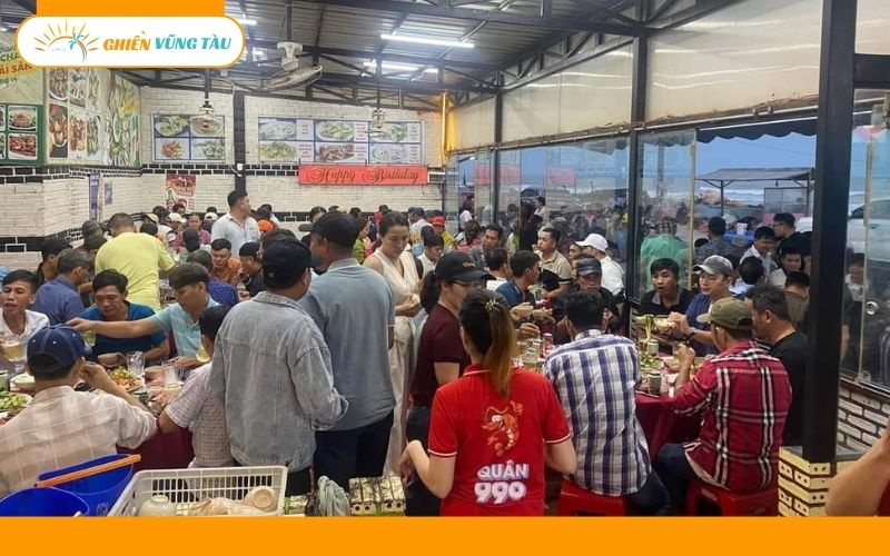 Quán hải sản 999 Phước Hải chốn tụ họp của hội mê đồ biển 22 quán hải sản 999