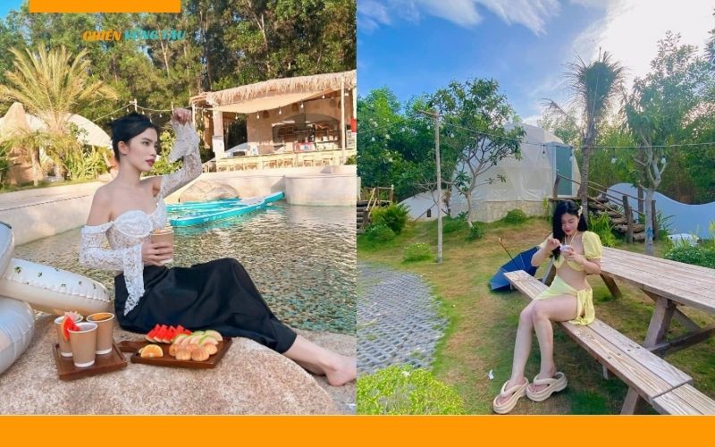 the oasis glamping