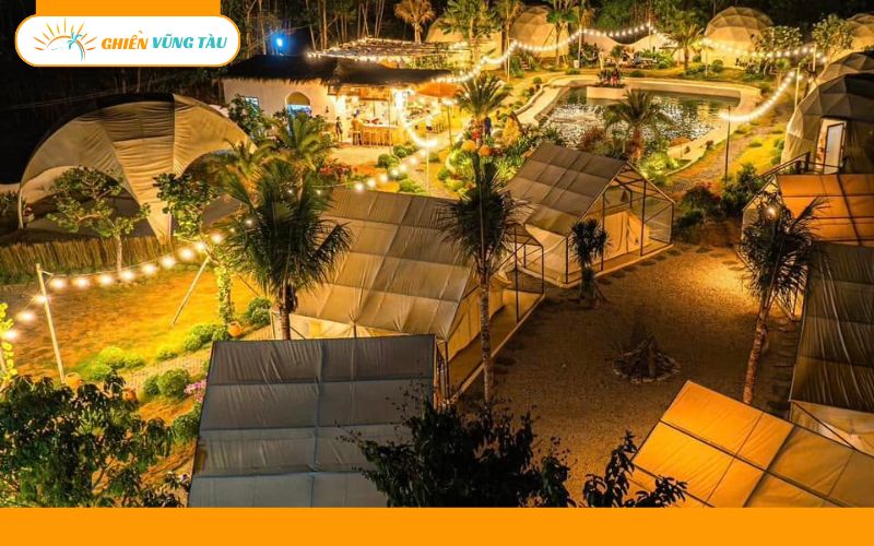 the oasis glamping