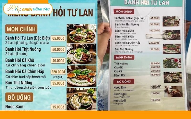 bánh hỏi tư lan