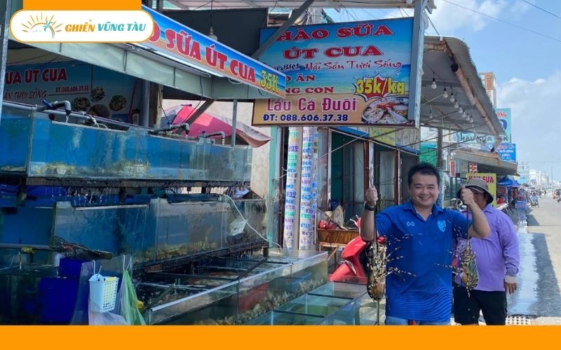 hàu sữa út cua