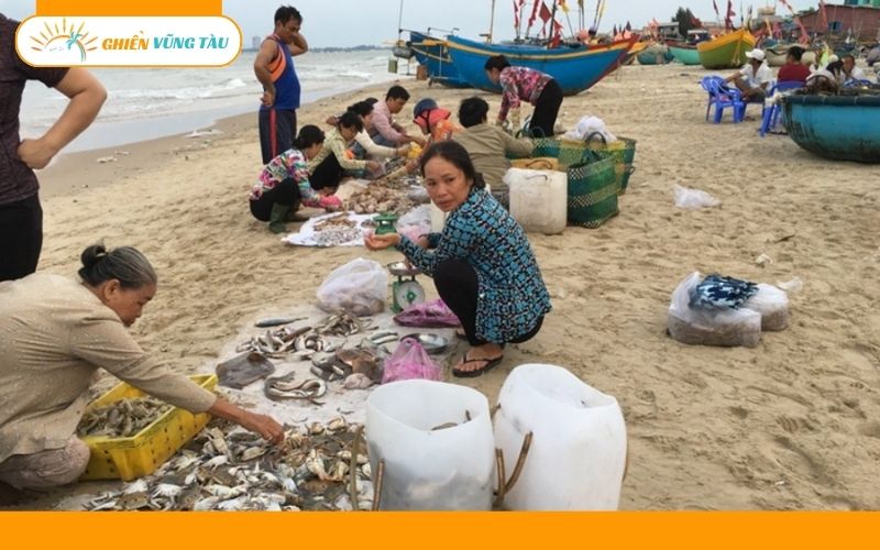 làng chài long hải