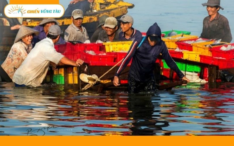 làng chài long hải