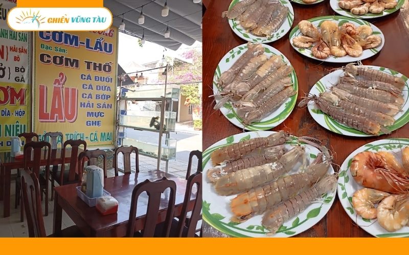 quán hải sản long hải