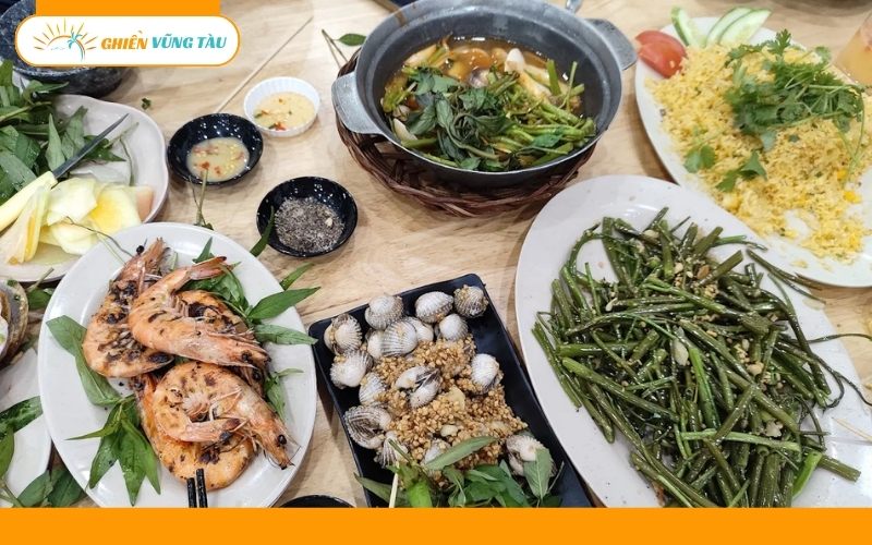 quán hải sản long hải