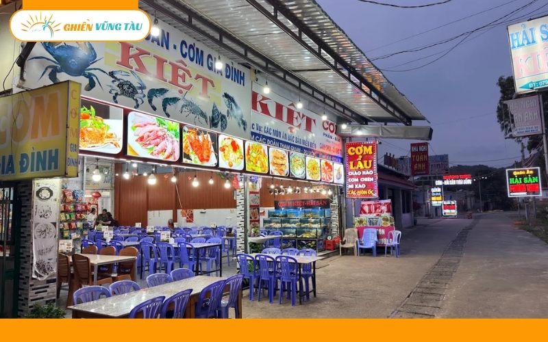 quán hải sản long hải