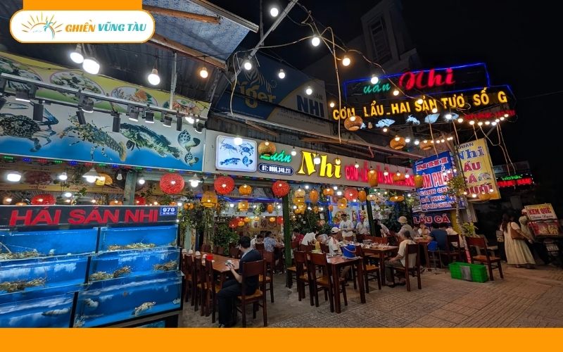 quán hải sản long hải