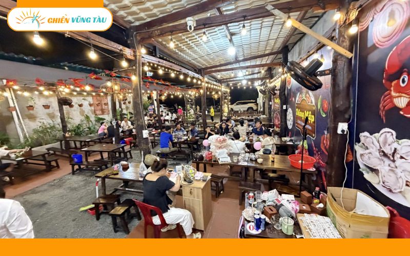 Quán nhậu Dũng Mập Phước Hải menu hải sản đa dạng, giá bình dân 7 quán nhậu dũng mập phước hải