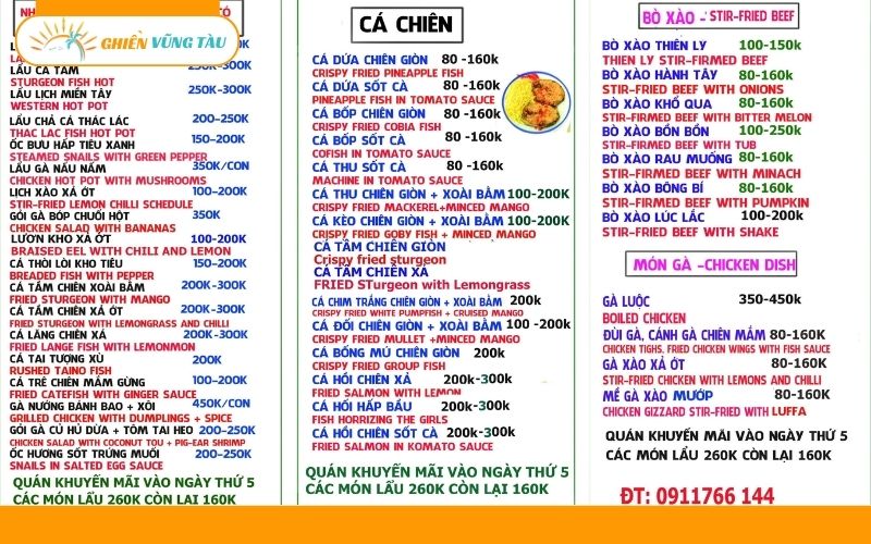 Cơm Niêu 69 Hồ Tràm có gì ngon mà thực khách nên ghé thử 11 cơm niêu 69 hồ tràm