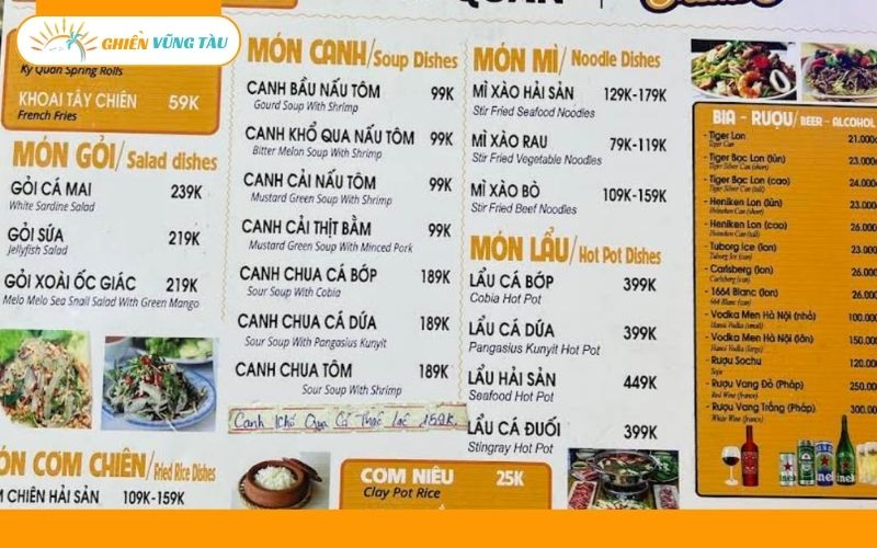 cơm niêu kỳ quán hải sản