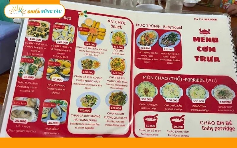 hải sản ba phi