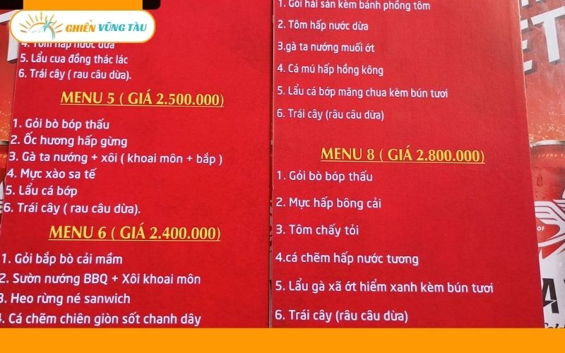 hải sản - bbq cao gia quán