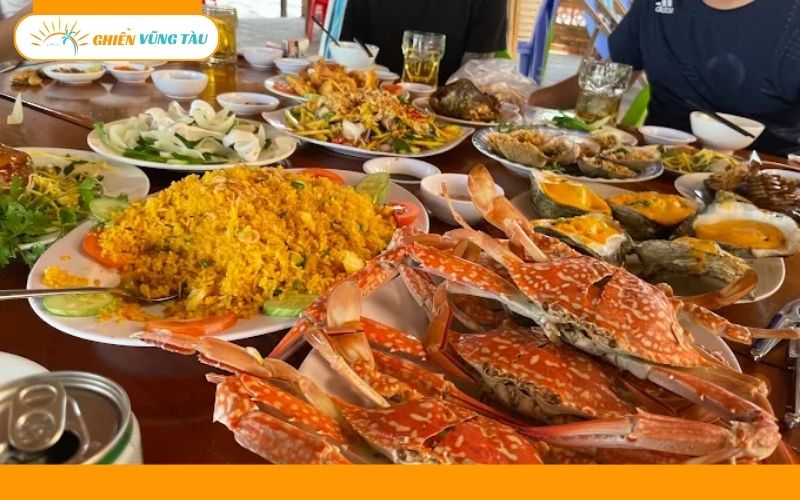 nhà hàng hải sản cây dương hồ tràm