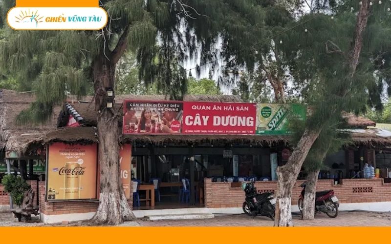 nhà hàng hải sản cây dương hồ tràm