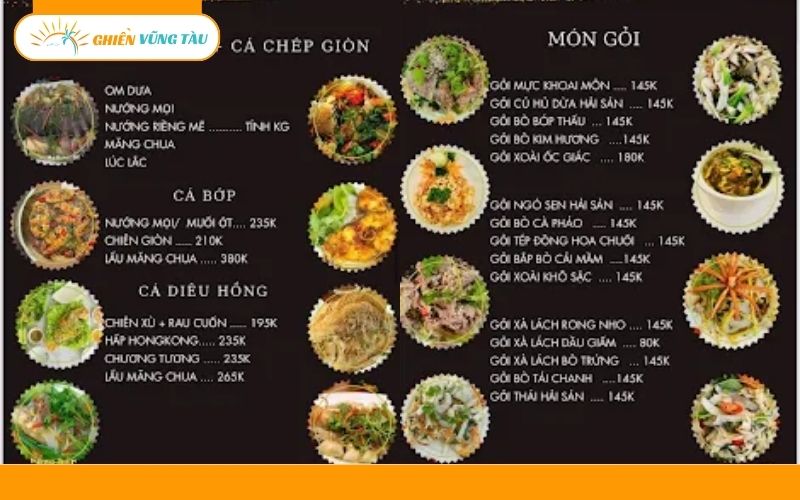 nhà hàng kim hương hồ tràm