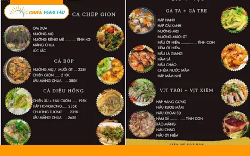 nhà hàng kim hương hồ tràm
