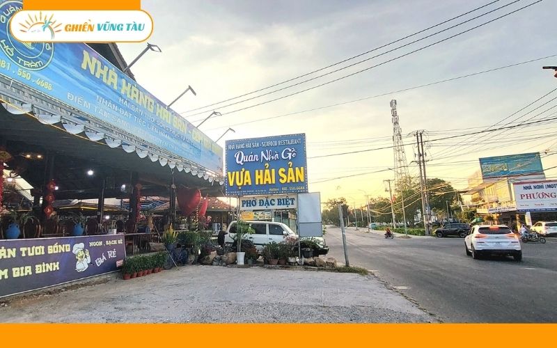 Quán Nhà Gỗ Hồ Tràm nổi bật với không gian và món ăn hấp dẫn 7 quán nhà gỗ hồ tràm