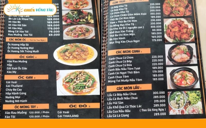 Quán Nhà Gỗ Hồ Tràm nổi bật với không gian và món ăn hấp dẫn 9 quán nhà gỗ hồ tràm