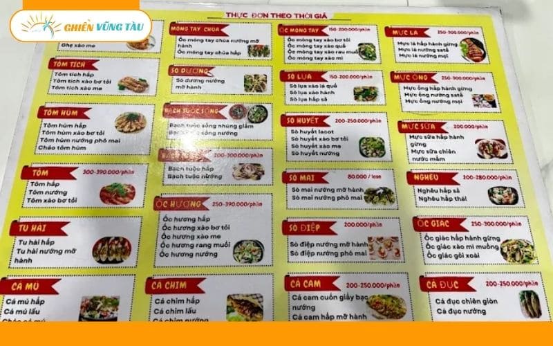 vựa hải sản mỹ lệ 2
